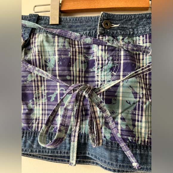 Diesel Y2K Micro/Mini Plaid Skirt - Picture 10 of 15